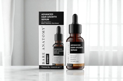 Bare Anatomy Advanced Hair Growth Serum with Redensyl, Rosemary, Rice Water - 30 ml